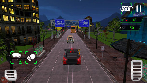 快速的赛车在高速公路上游戏正版