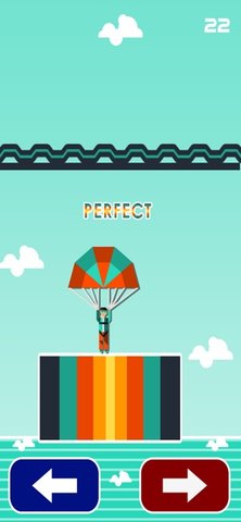 Parachute Landing Game游戏