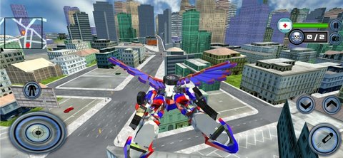 Flying Car Robot Transform手游最新免费版